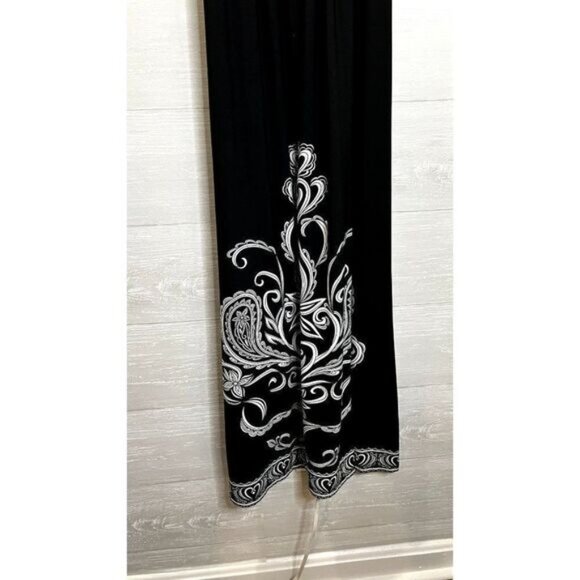 Forever Women's Black Surplice‎ Sleeveless Maxi Dress - Picture 5 of 7